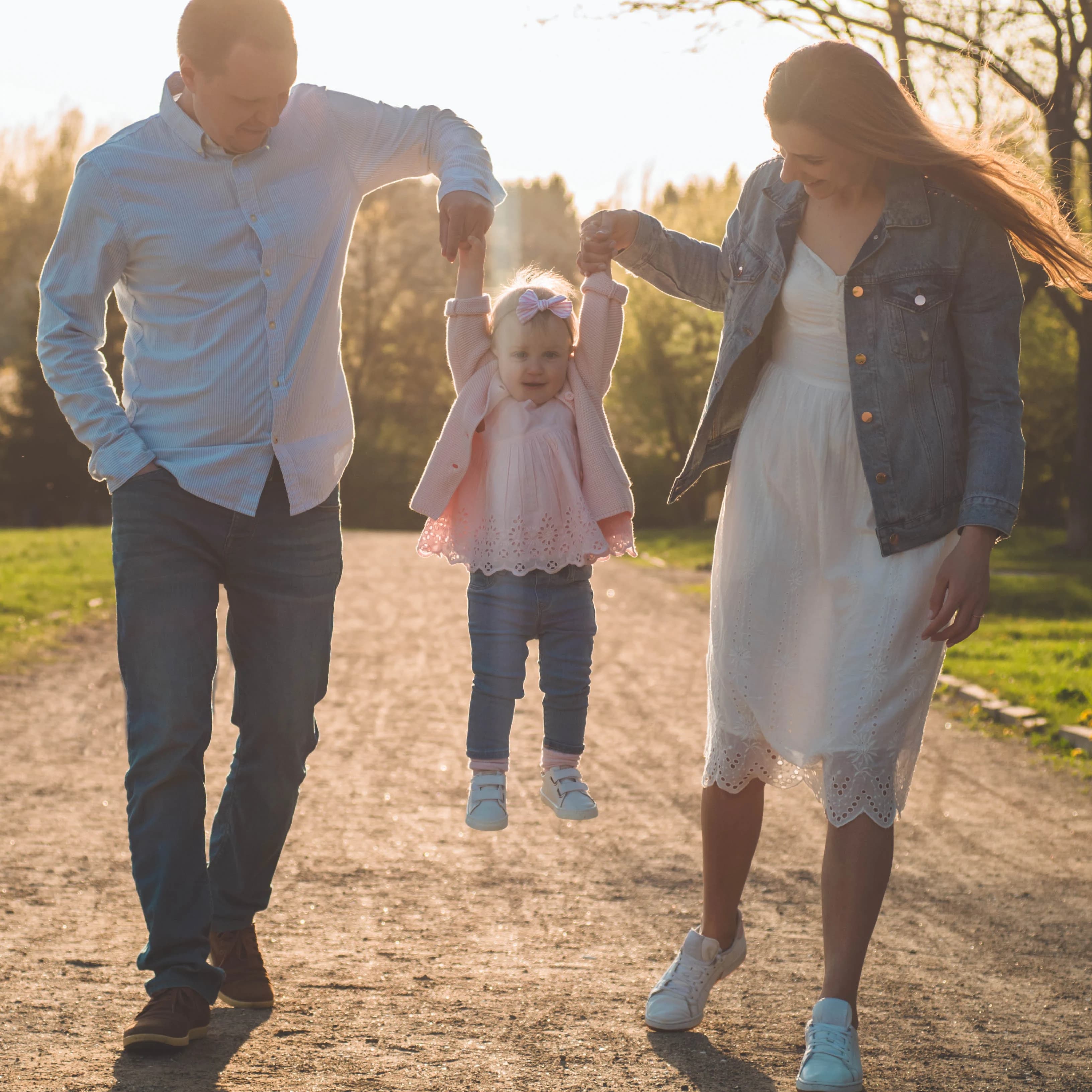 Happy Family after receiving a consultation by legacy life insurance